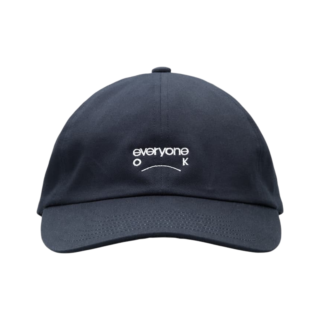 에브리원 x ooak 레코드 Ok 로고 캡 네이비(everyone x ooak records Ok Logo Cap Navy) - 1