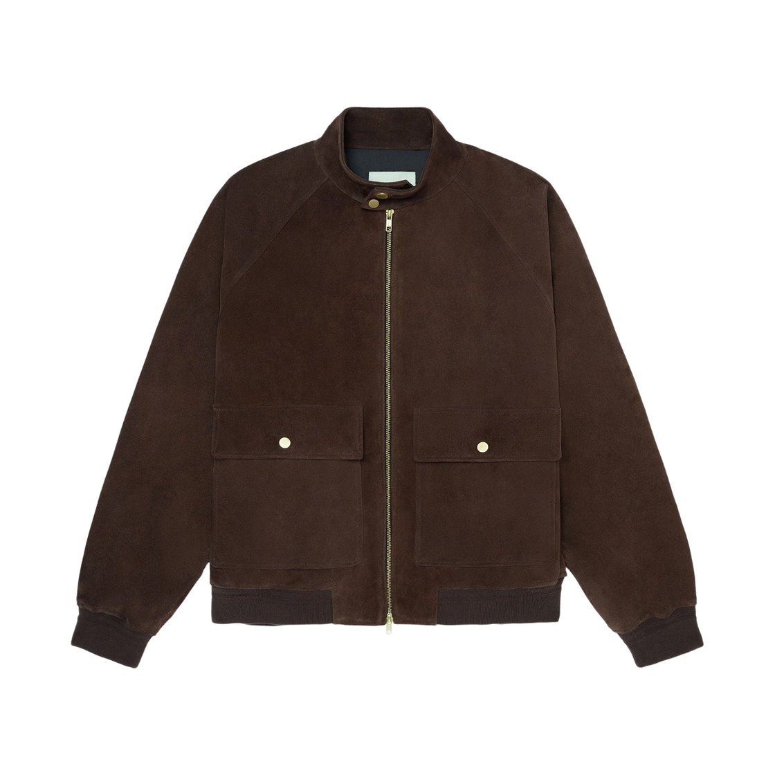 스트레인저 레귤러 핏 G9 스웨이드 해링턴 재킷 다크브라운(STRANGER Regular Fit G9 Suede Harrington Jacket Dark Brown)