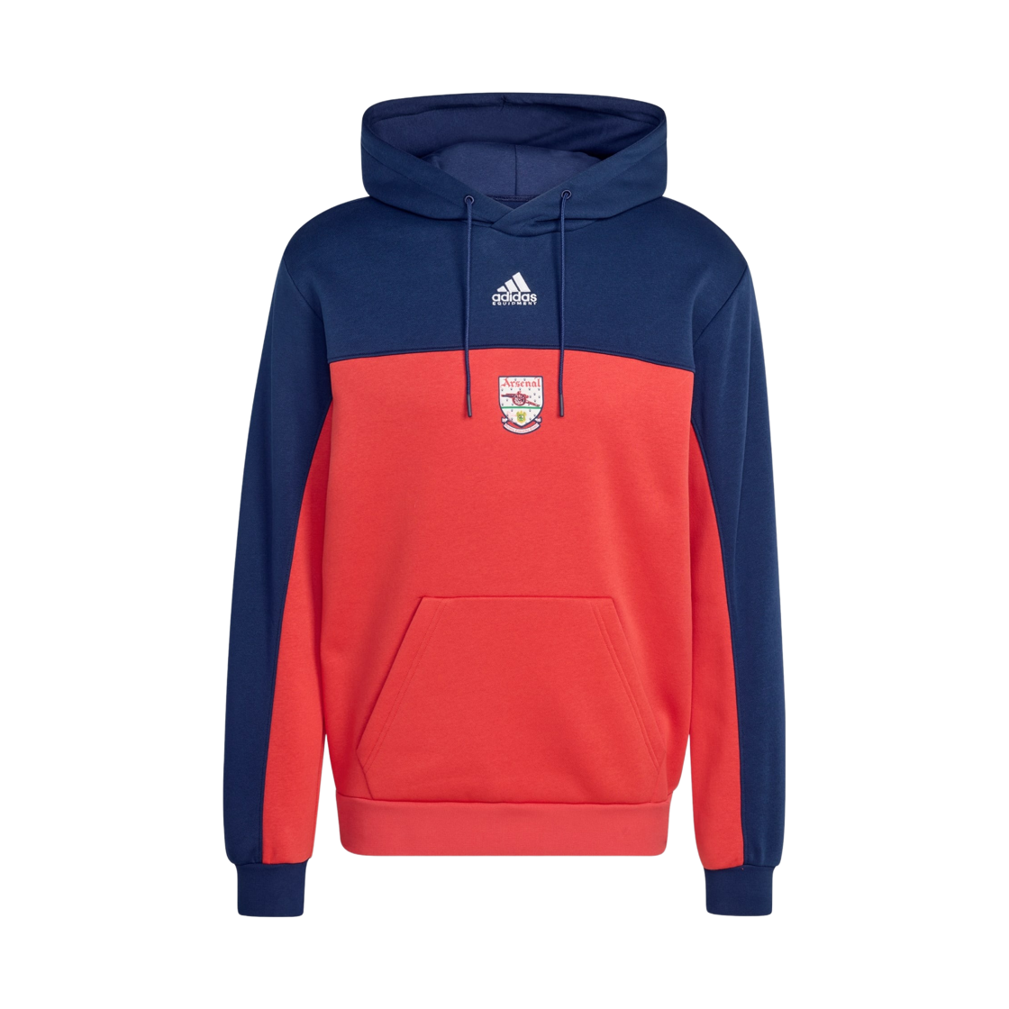 KE3910 Adidas Arsenal 92-94 Hoodie Team Collegiate Red Collegiate Navy - US Sizing (Non Marking Ver.)
