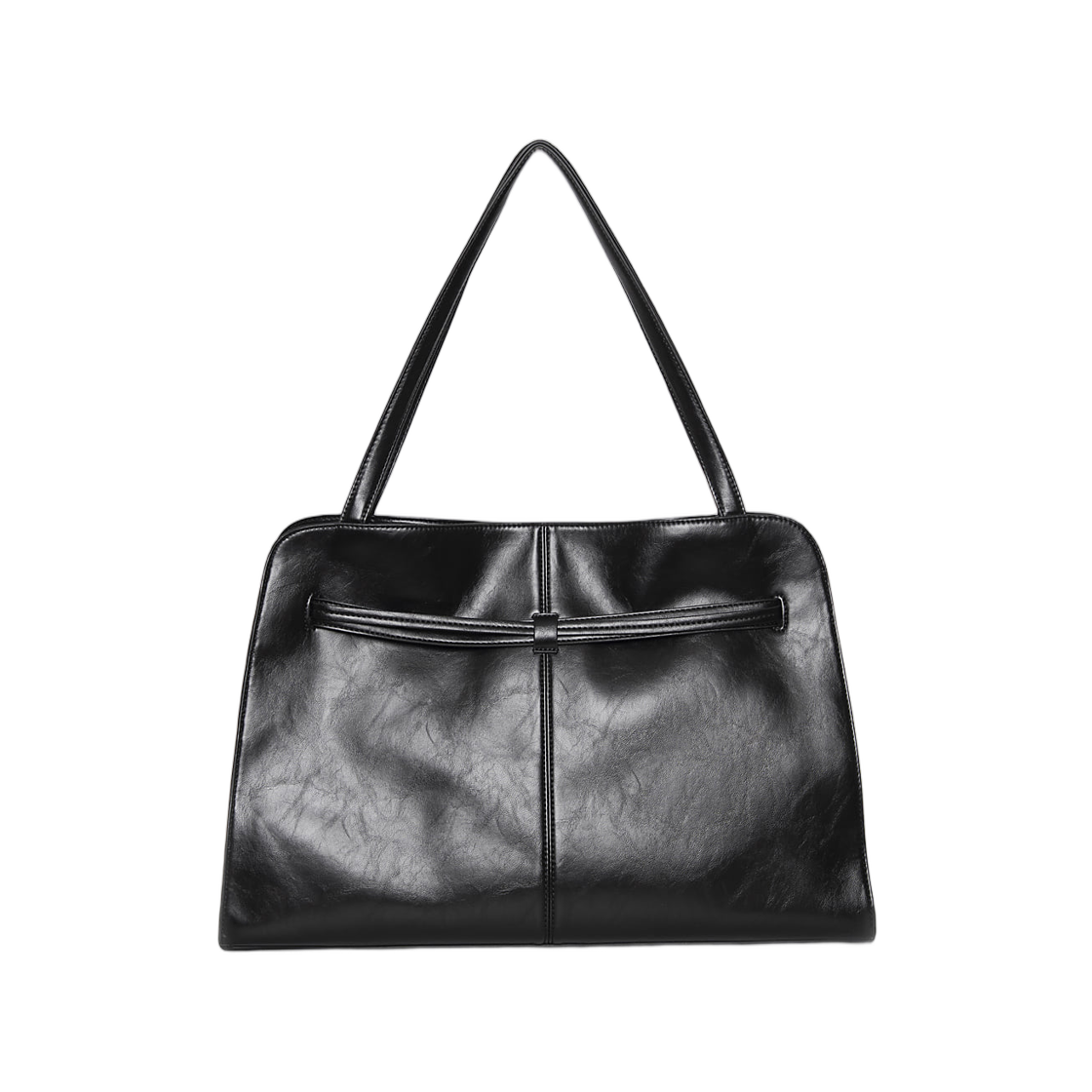 마뗑킴 드롭 테일 멜로우 빅 숄더백 블랙(Matin Kim Drop Tail Mellow Big Shoulder Bag In Black) - 3