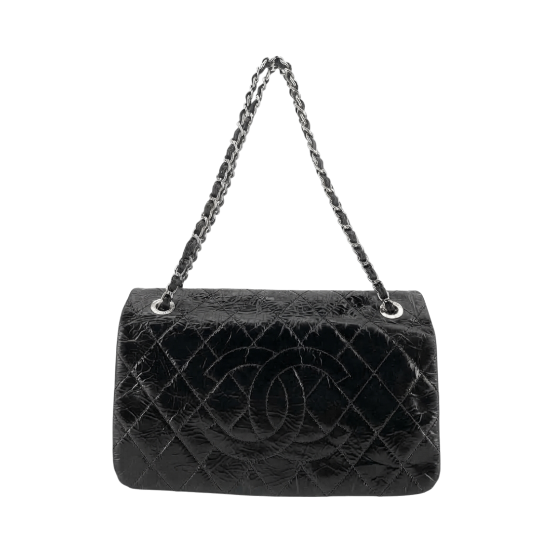 ITOTJ7ELCESH Chanel Timeless CC Flap Shoulder Bag Calfskin