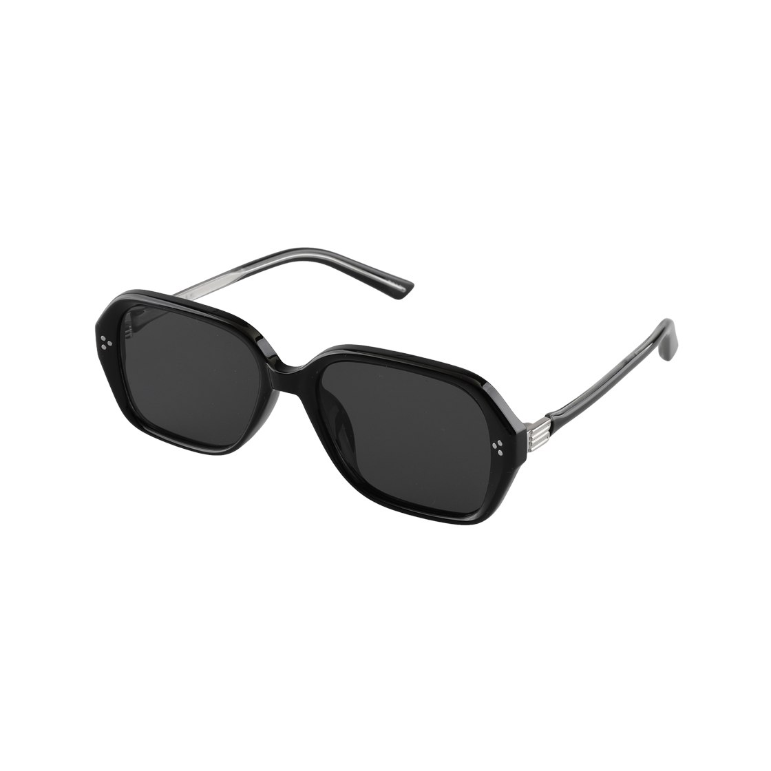 투디터 CAS 틴트 패션 사각 뿔테 빅사이즈 자외선차단 선글라스 C1 블랙(2DITOR CAS Tint Fashion Oversized Square Horn-Rimmed UV Protection Sun Glass C1 Black)