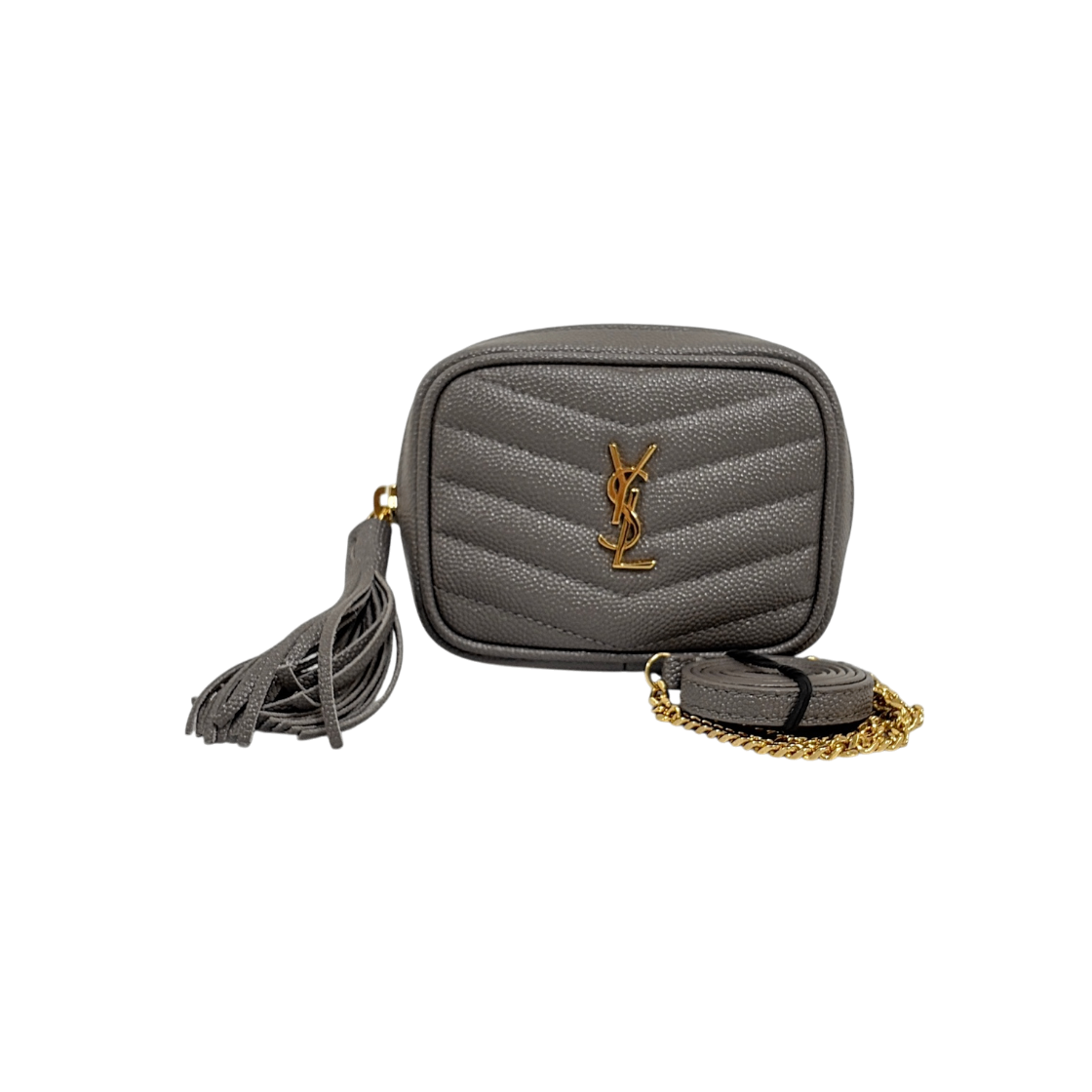 ITGWC3M72SBA Saint Laurent Monogram Lou Baby Chain Bag