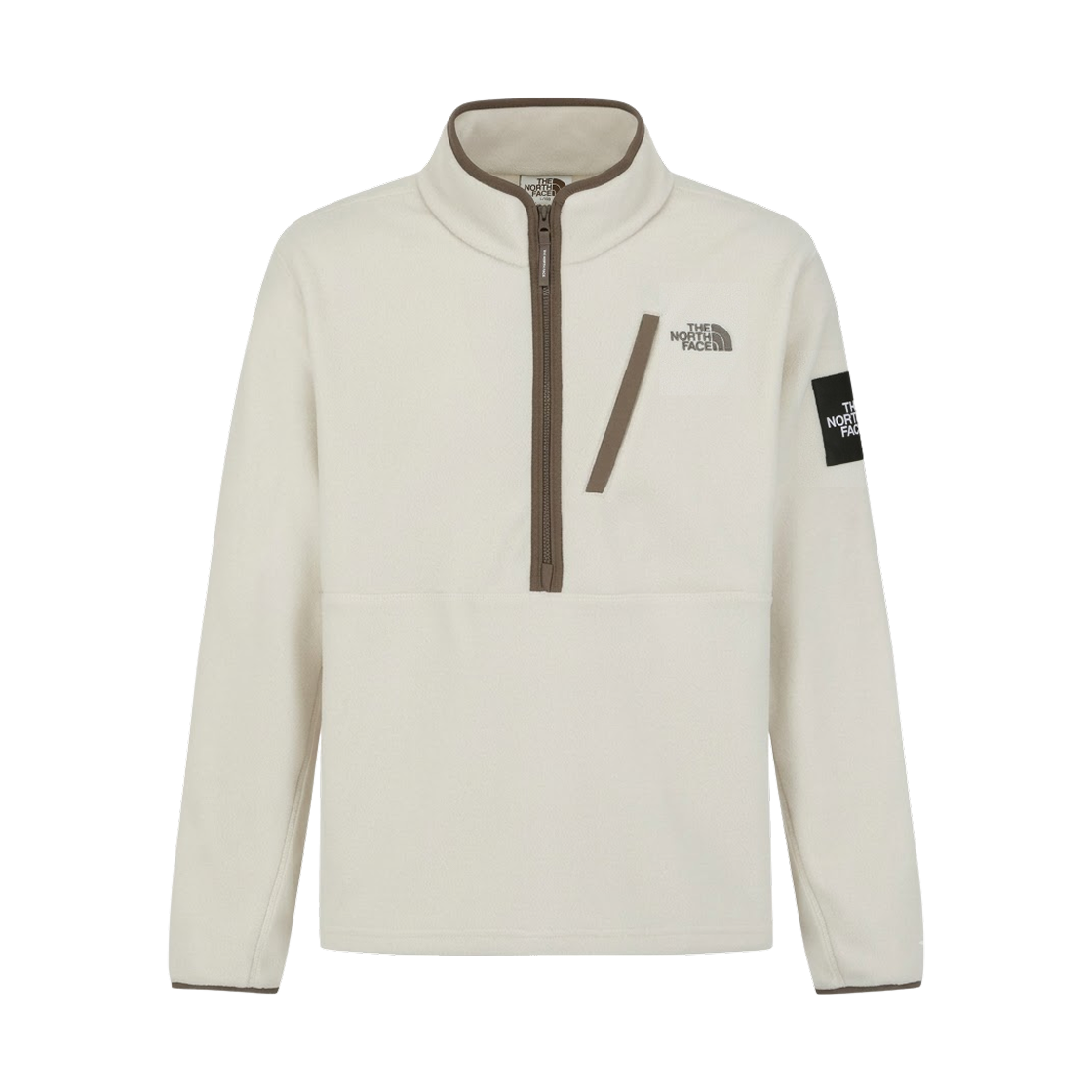 NM5MS53L The North Face White Label Comel Fleece Anorak Cream - 26FW