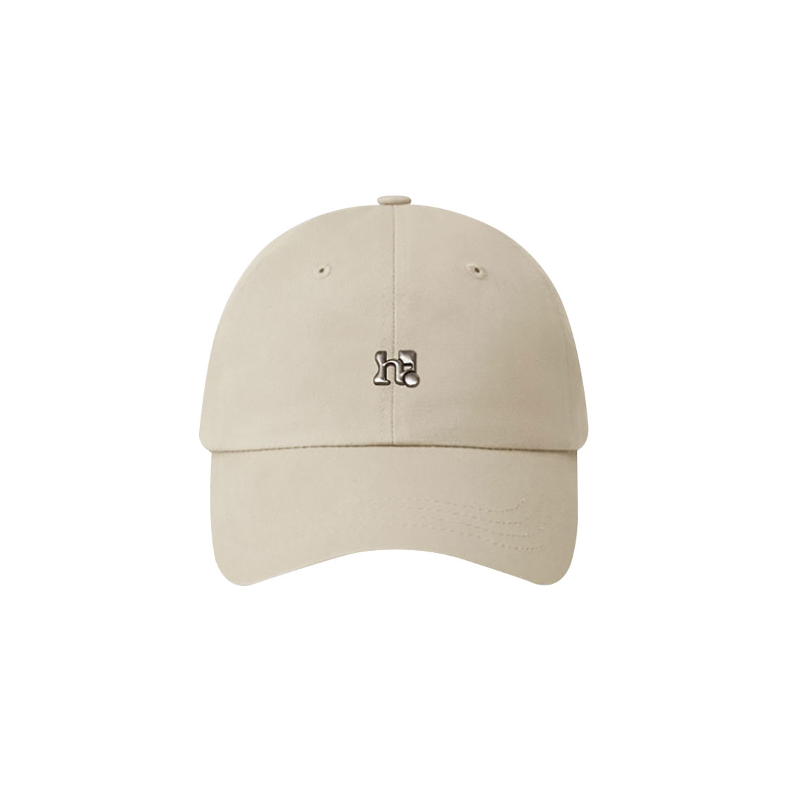 홀리넘버세븐 홀리 심볼 스몰 로고 볼캡_라이트 베이지(Holy Number 7 Holy Symbol Small Logo Ball Cap_Light Begie) - 1