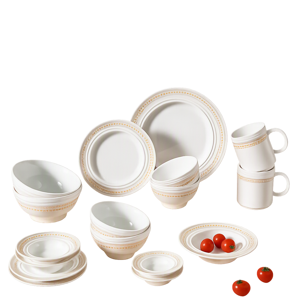 COR127 Corelle Coordinates Rosemont Home Set 17‑Piece