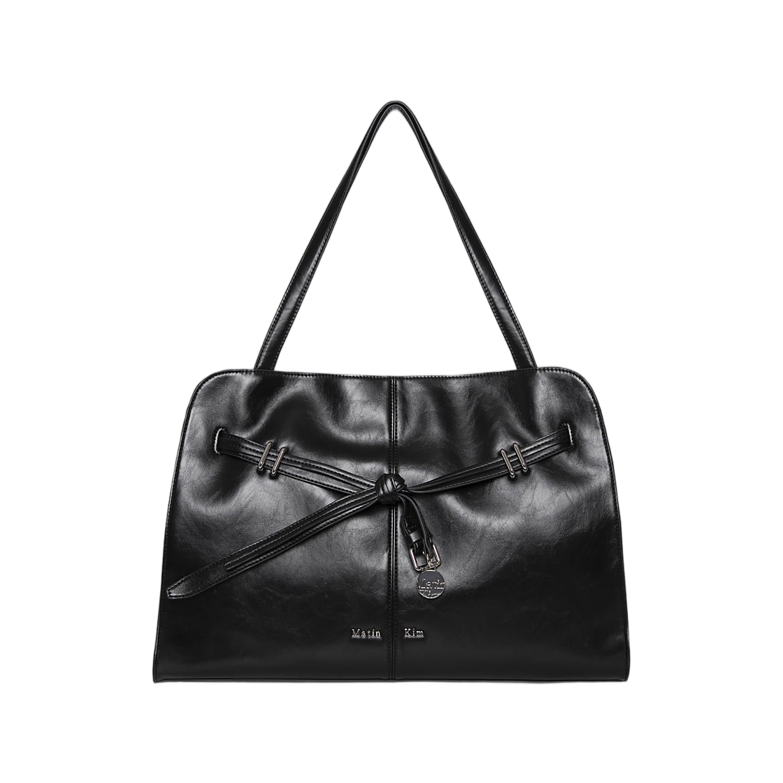 MK2677BG012MBB Matin Kim Drop Tail Mellow Big Shoulder Bag In Black