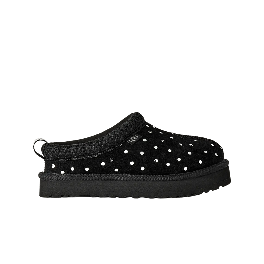 1180230K-BLK (Kids) UGG Tazz Shiny Dots Black