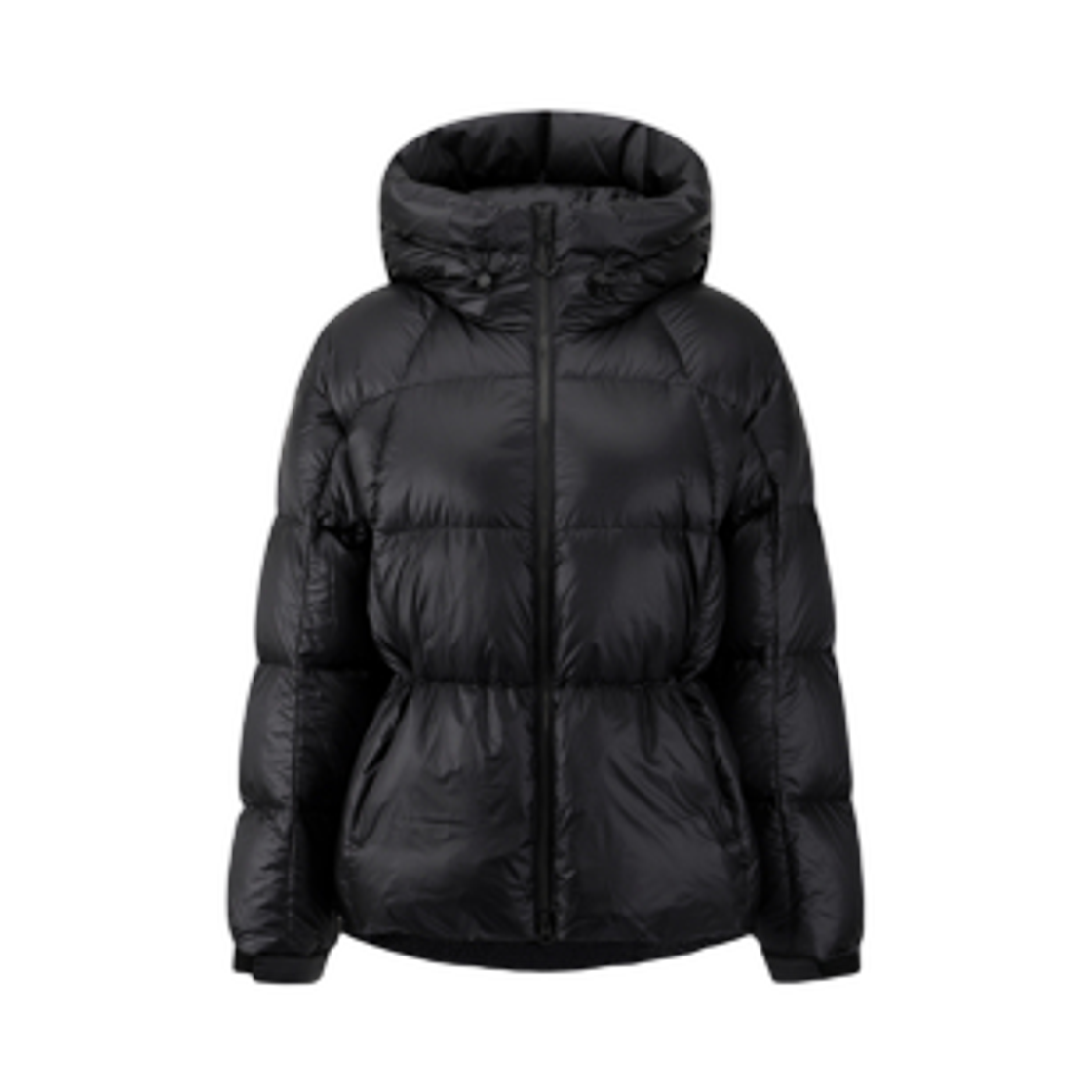 1BYPAWV509BK (W) Black Yak Diafuse Hooded Down Jacket #2 Black