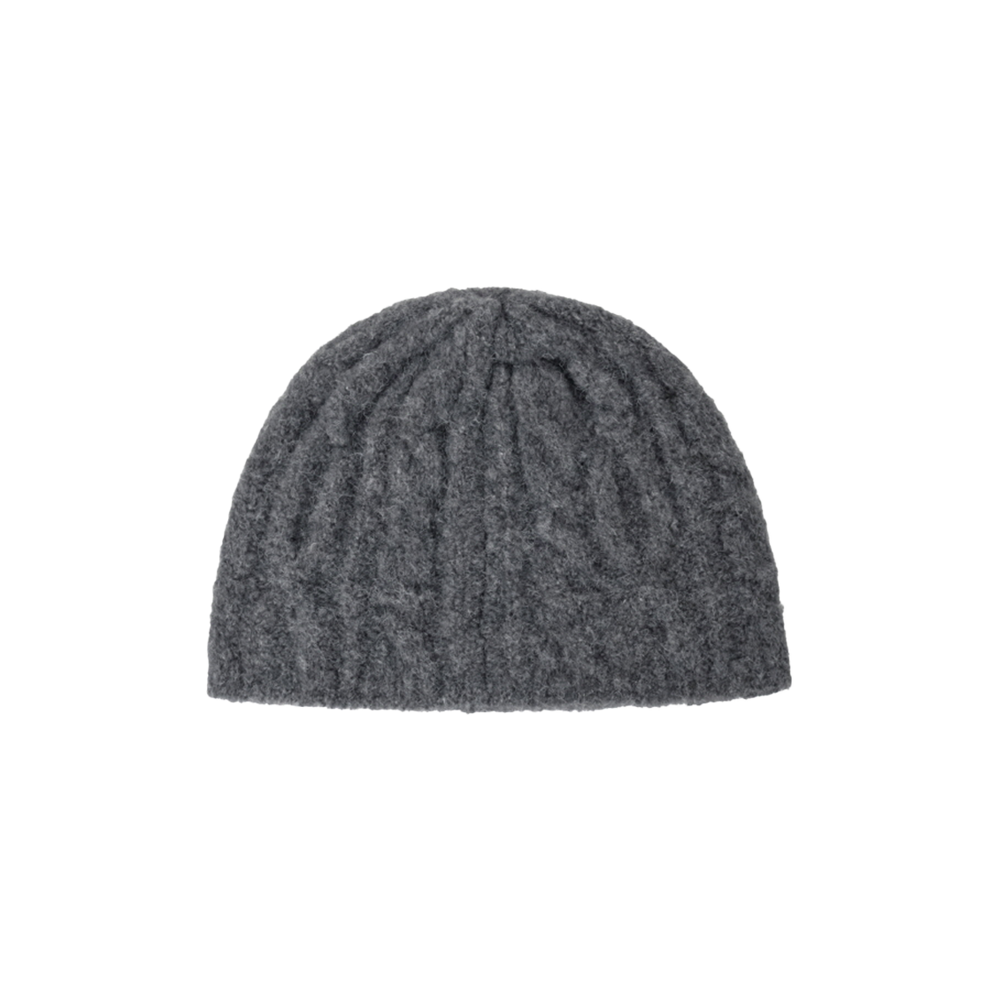 인사일런스우먼 케이블 니트 비니 차콜(INSILENCE WOMEN Cable Knit Beanie CHARCOAL) - 2