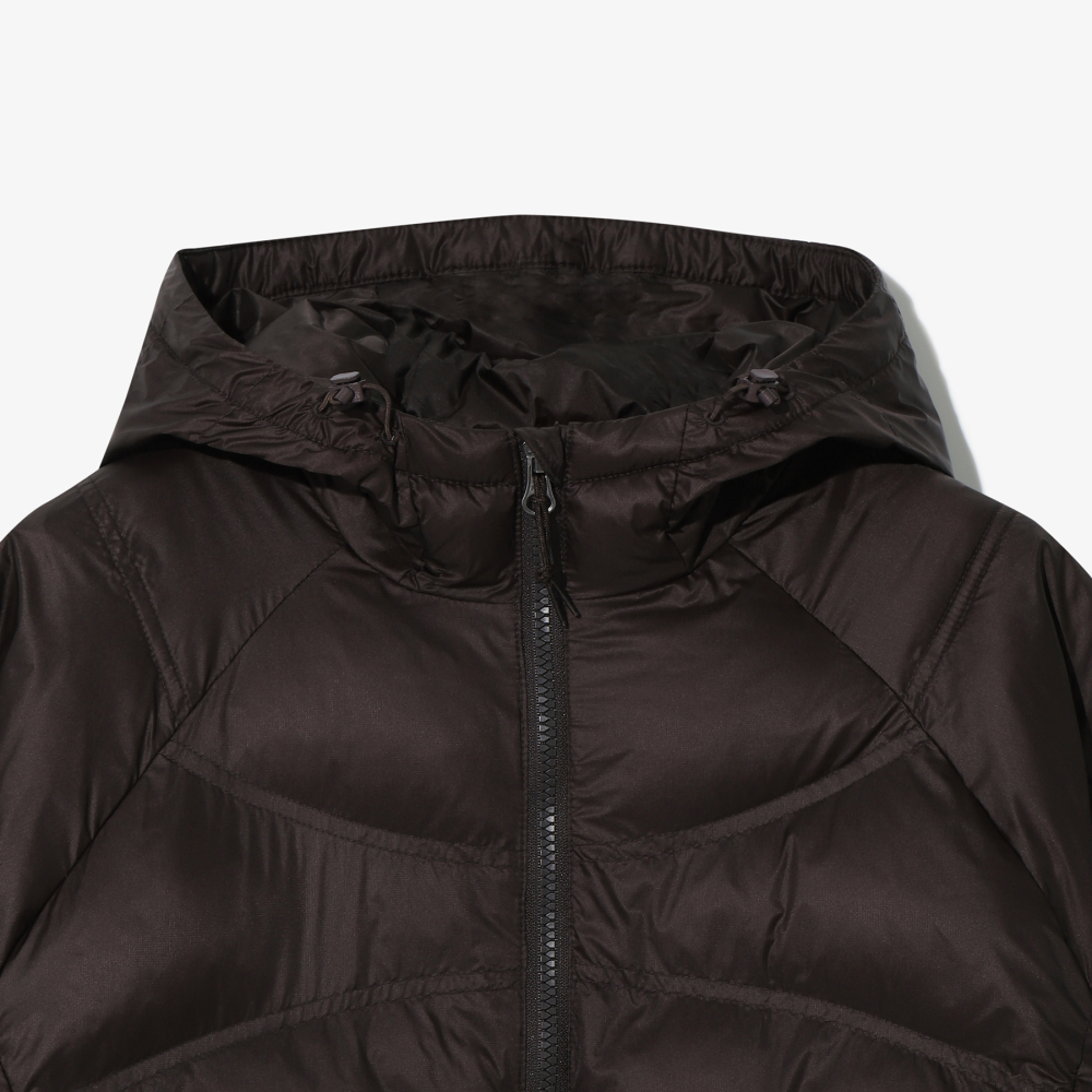 [5% 적립] 휠라 퀼팅 후드 패딩 브라운([5% 적립] FILA Quilted Hood Puffer Jacket Brown) - 4