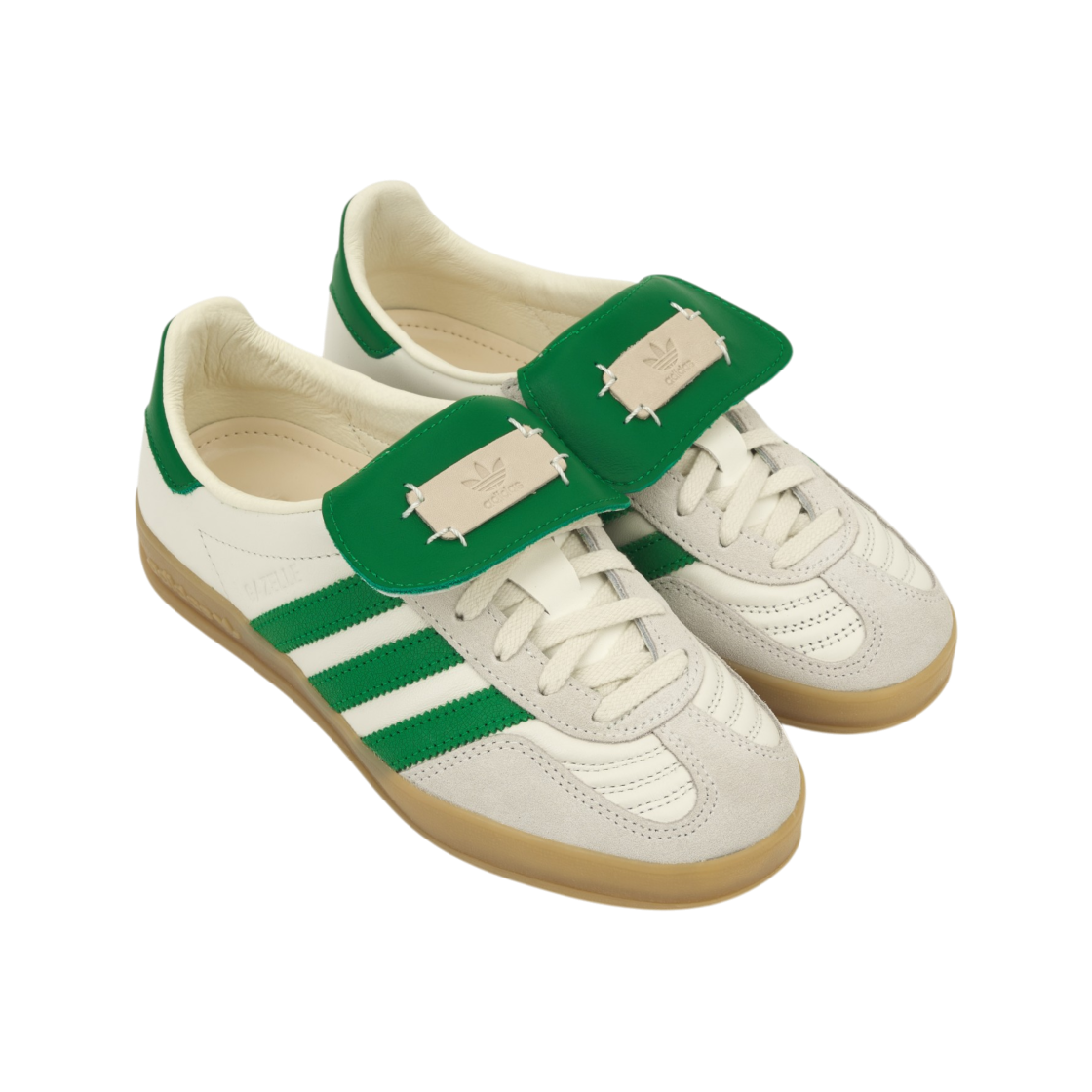 아디다스 x 풋 인더스트리 가젤 인도어 오프 화이트 그린(Adidas x Foot Industry Gazelle Indoor Off White Green) - 4