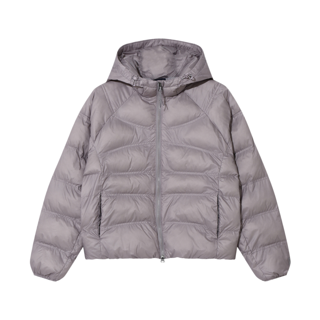 1100FS264JK01F002586 [5% 적립] FILA Quilted Hood Puffer Jacket Lavender