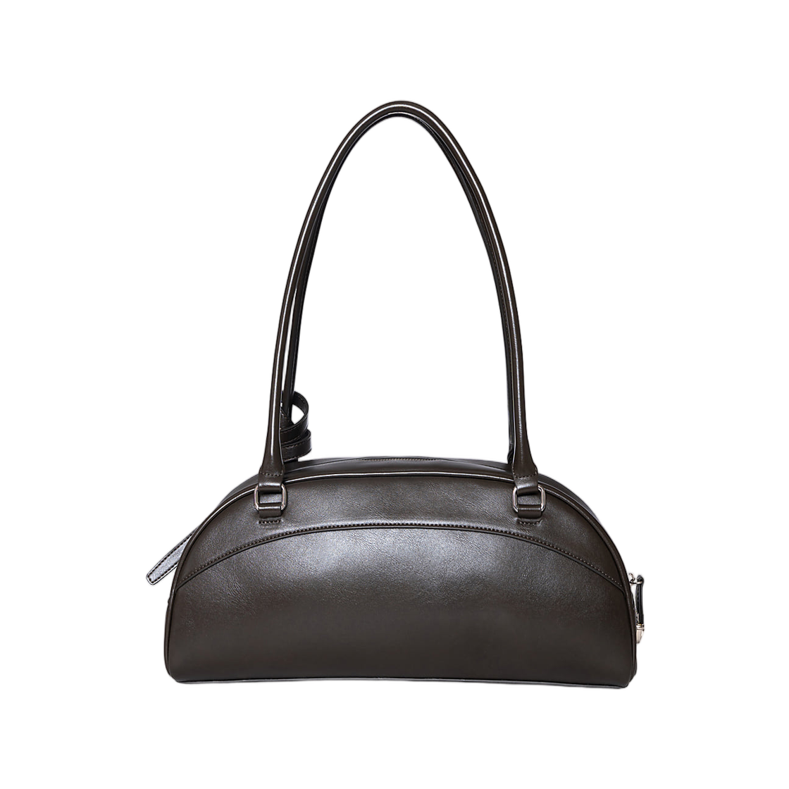 마뗑킴 하프문 볼링백 다크 카키(Matin Kim Halfmoon Bowling Bag In Dark Khaki) - 3