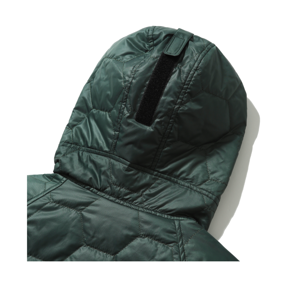 휴머러스 어카운트 타운 퀼티드 점퍼 포레스트 그린(humorous account Town Quilted Jumper Forest Green) - 4