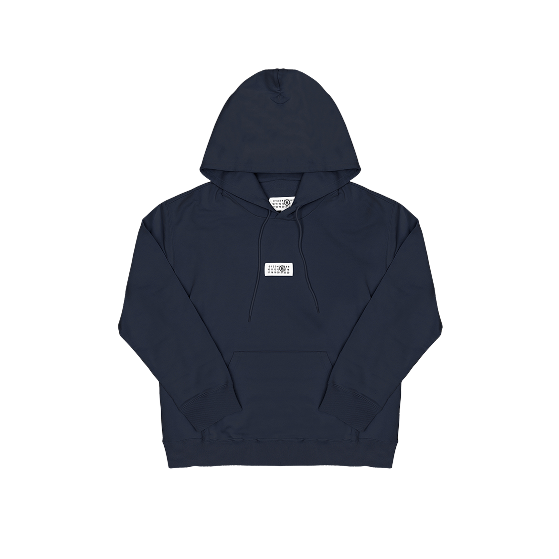 SH0GU0048 M25025 524 [15% 쿠폰] MM6 Maison Margiela Unbrushed Cotton Hoodie Blue Navy