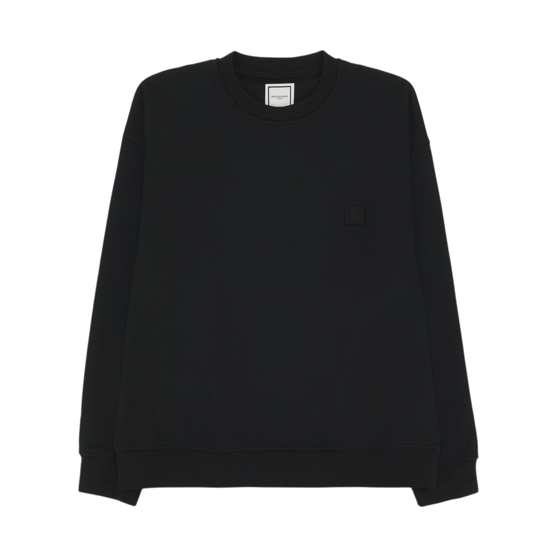 우영미 시티 그래픽 스웨트셔츠 블랙 - 25FW(Wooyoungmi City Graphic Sweatshirt Black - 25FW) - 2