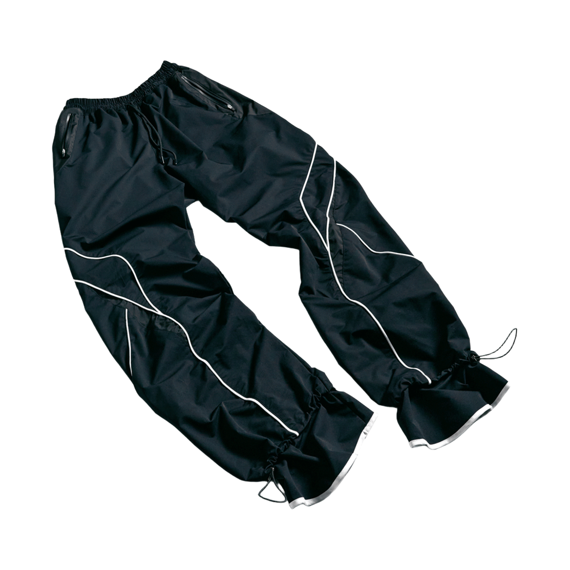 왑웍스 사우스사이드 트랙팬츠 블랙(Wapworks Southside Track Pants Black) - 1