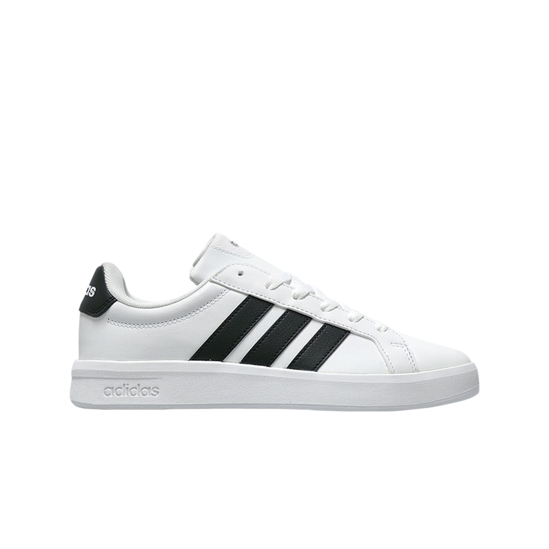JP9365 (J) Adidas Grand Court 3.0 J Cloud White Core Black