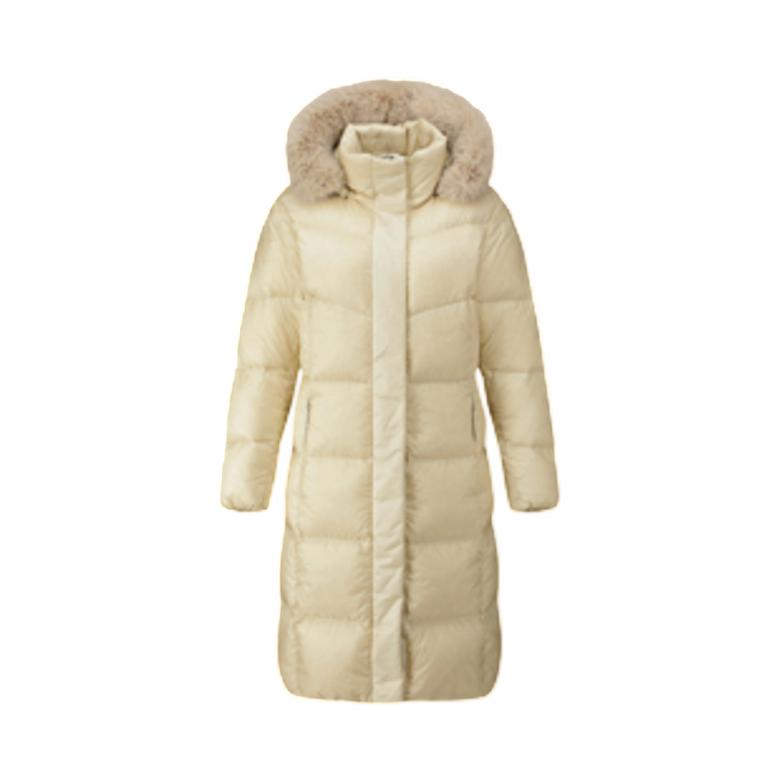 1BYPAWV521CM (W) Black Yak Pani Down Jacket #2 Cream