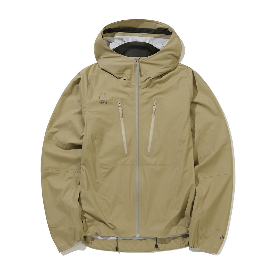 N6322HJK61BEI SIERRA DESIGNS W WAONA Lightweight 3-Layer Jacket Beige