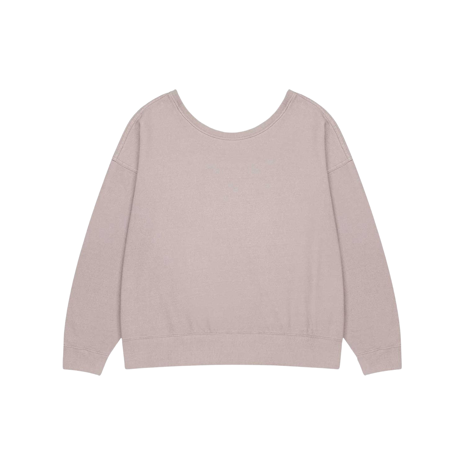 사파리스팟 피그먼트 오프숄더 스웻셔츠 핑(Safarispot Pigment Off Shoulder Sweat Shirt Pink) - 2