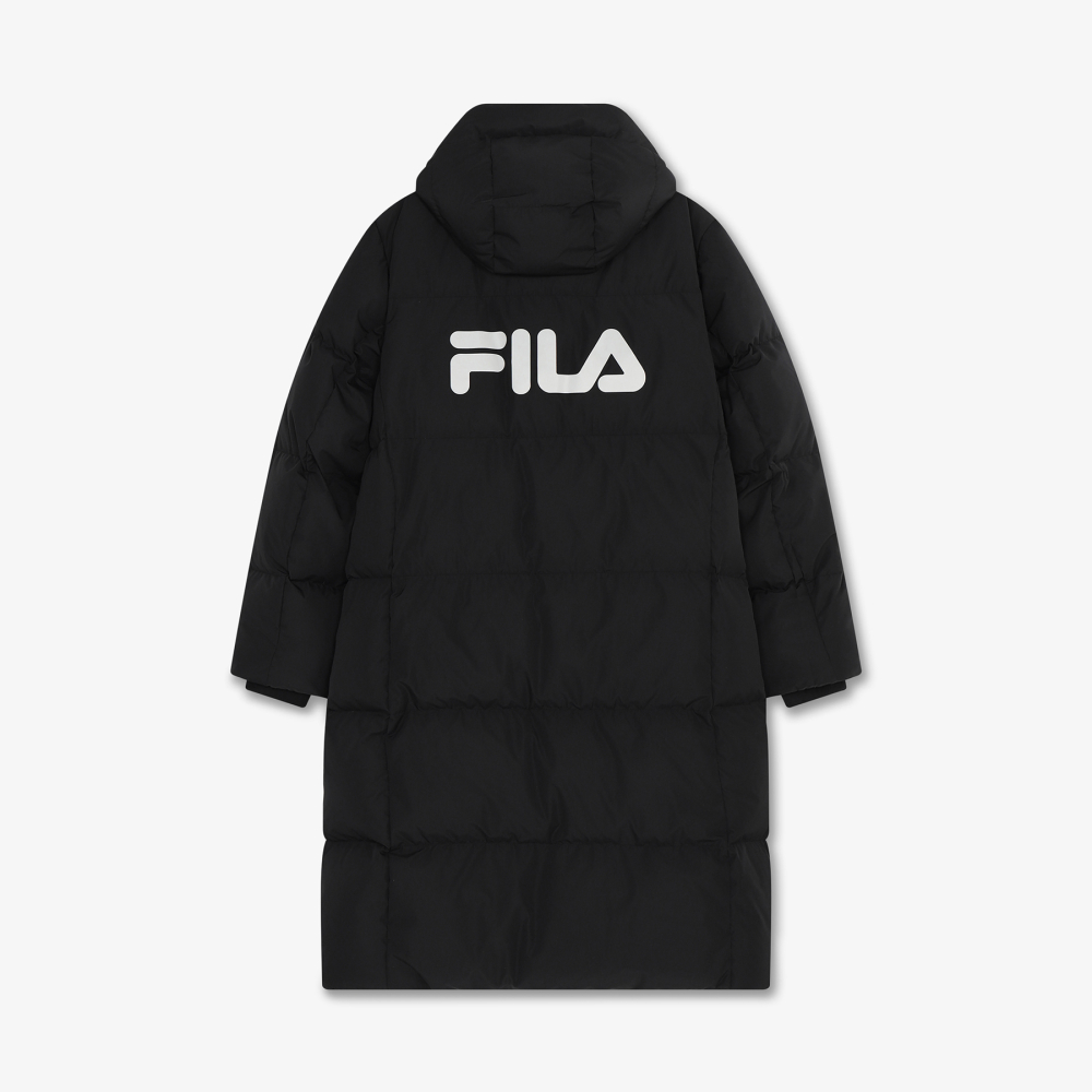[5% 적립] 휠라 에센셜 롱다운 블랙([5% 적립] FILA Essential Long Down Jacket Black) - 3