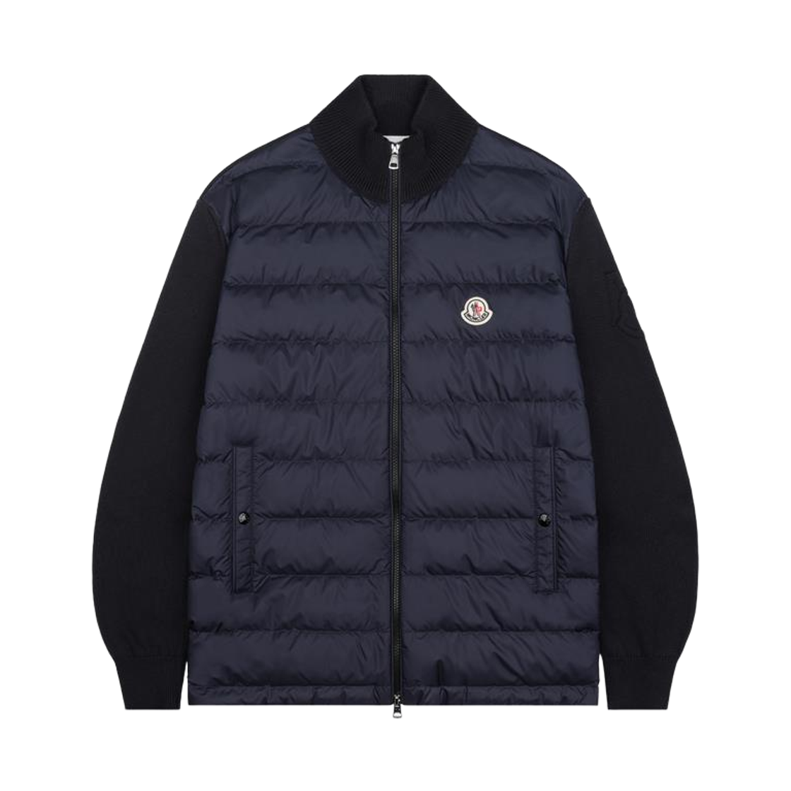 9B00020 M1115 77D [15% 쿠폰] Moncler Padded Zip-Up Cotton Cardigan Dark Blue