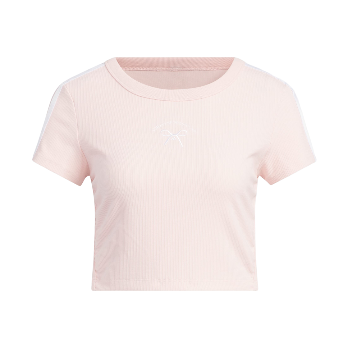 JY7650 (W) Adidas Dance Rib Baby T-Shirt Sandy Pink - KR Sizing