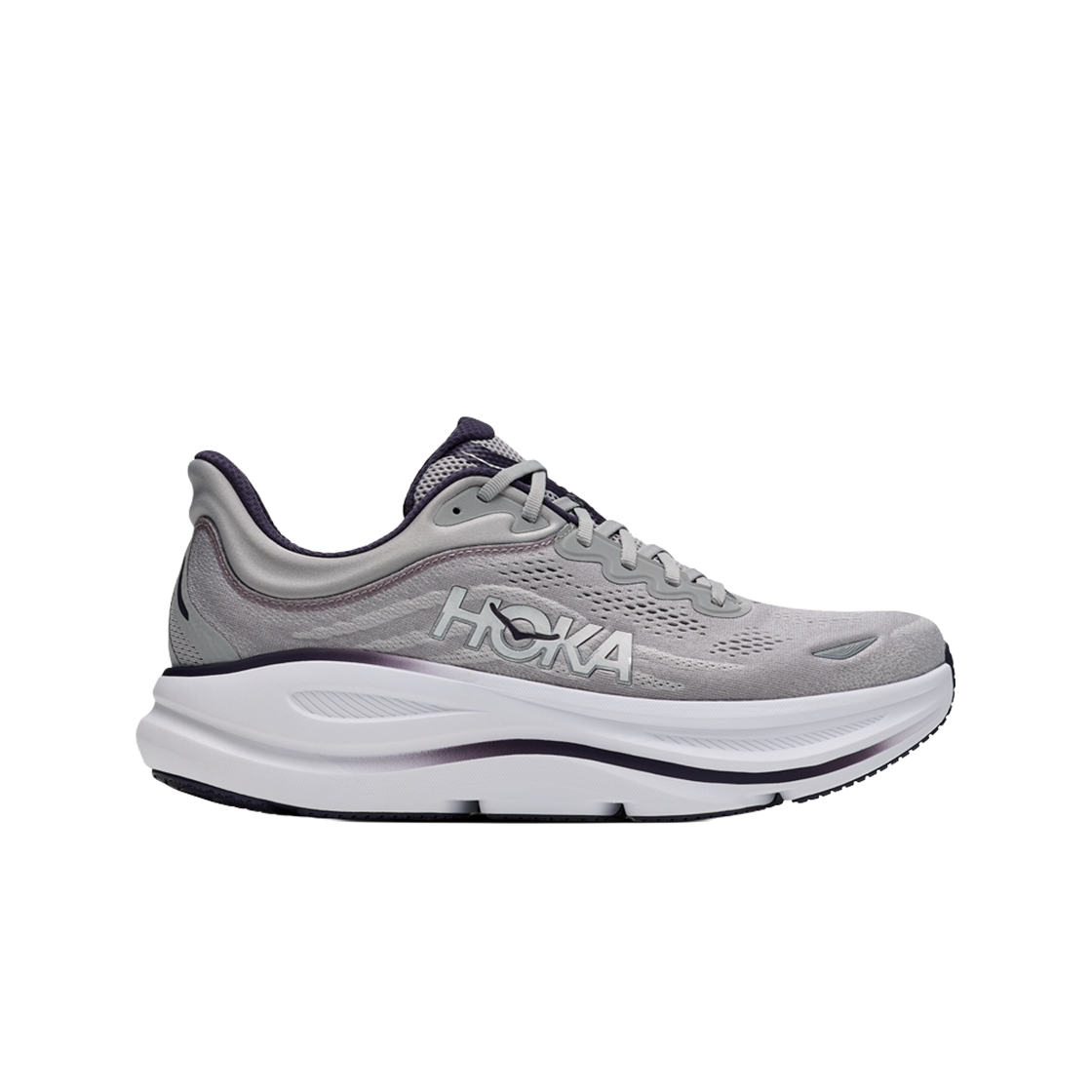 1162013-SYSQ [20% 쿠폰] HOKA Bondi 9 Stellar Grey - Wide