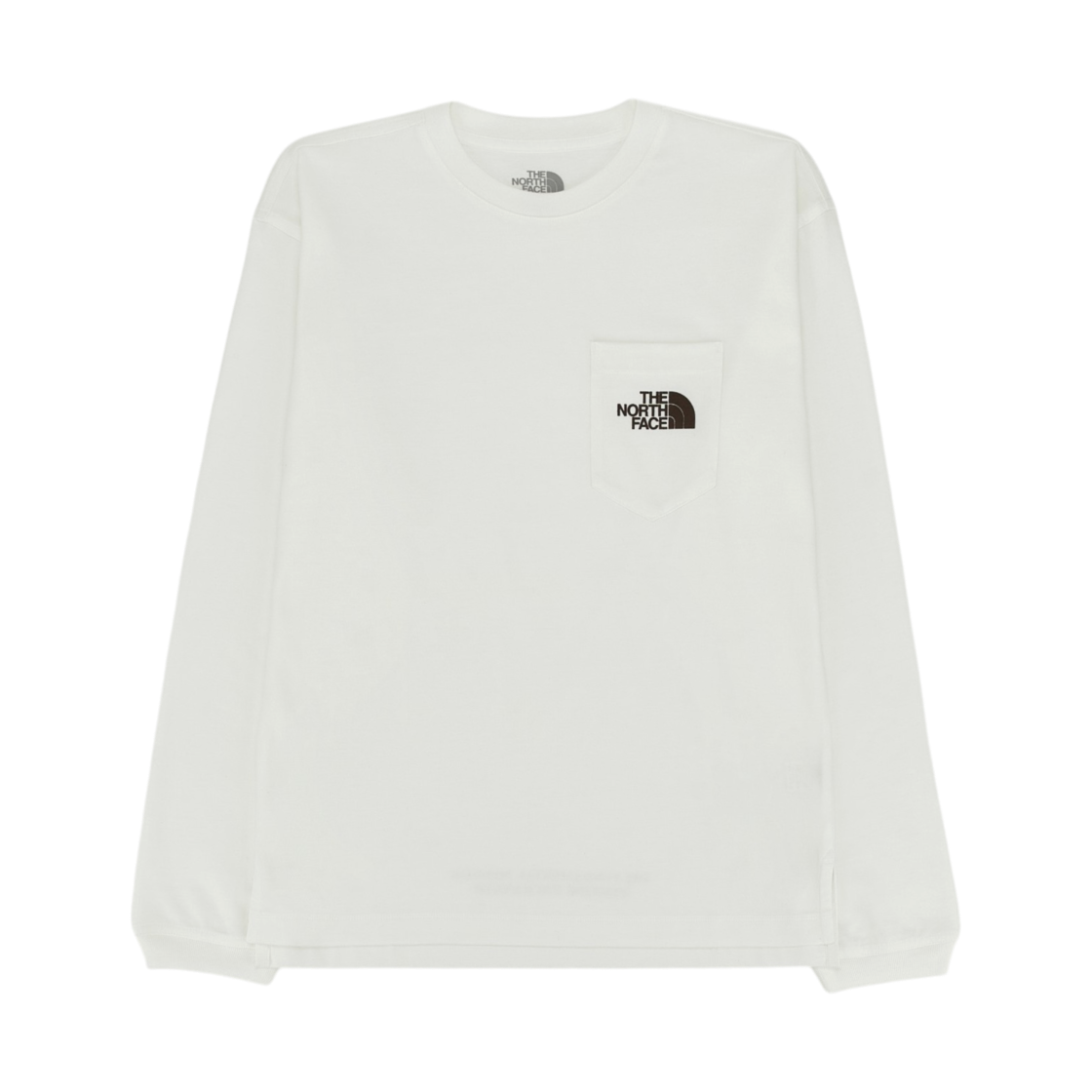 NT7TR50K The North Face Pocket L/S R/T-Shirt Off White - 25FW