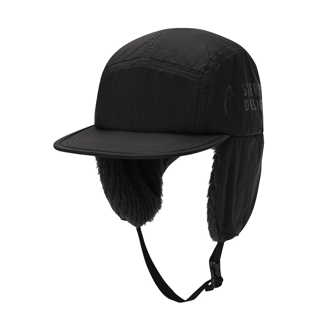 N6443SCPC7BLK SIERRA DESIGNS MOSS Polartec Alpha 190 Earmuff Cap Black