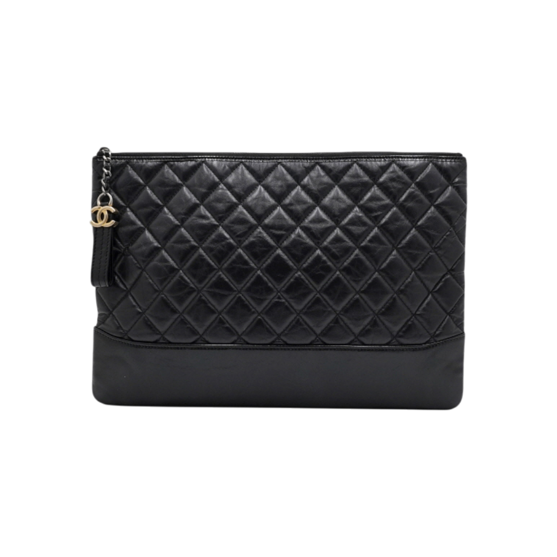 ITMR7D43J2B5 Chanel Gabrielle Black Large Clutch Bag