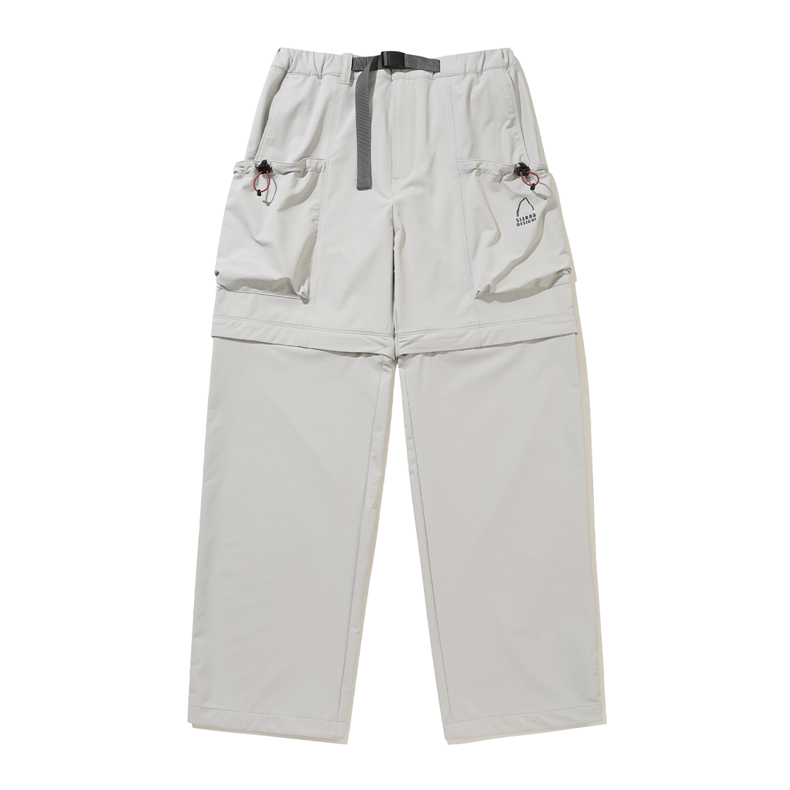 N6322SWP84LGY SIERRA DESIGNS W GIGAWATT Convertible Pants Semi-Wide Fit Light Grey