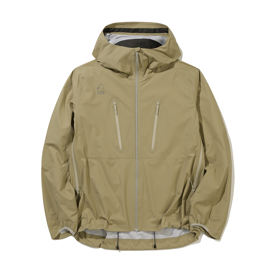 N6321HJK61BEI SIERRA DESIGNS WAONA Lightweight 3-Layer Jacket Beige