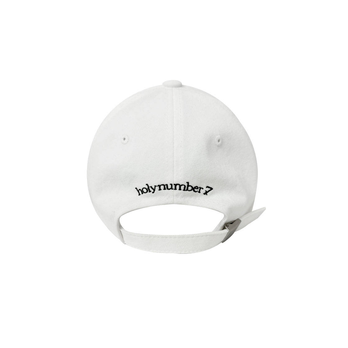 홀리넘버세븐 홀리 심볼 빅 로고 볼캡_화이트(Holy Number 7 Holy Symbol Big Logo Ball Cap_White) - 2