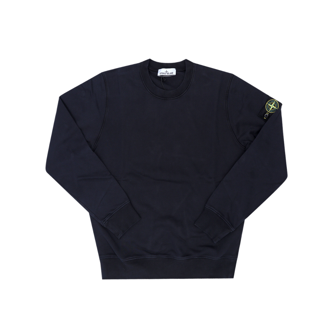 L2S156100060 S0051 V0020 [15% 쿠폰] Stone Island 6100060 Organic Cotton Fleece Regular Fit Crewneck Sweatshirt Navy Blue - 26FW