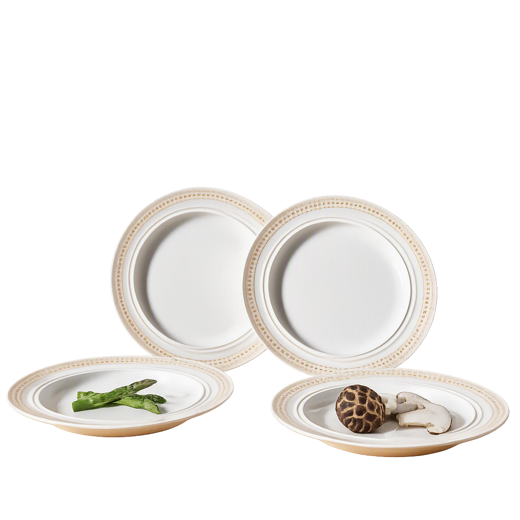 COR103 Corelle Coordinates Rosemont 9‑inch Plate 4‑Piece