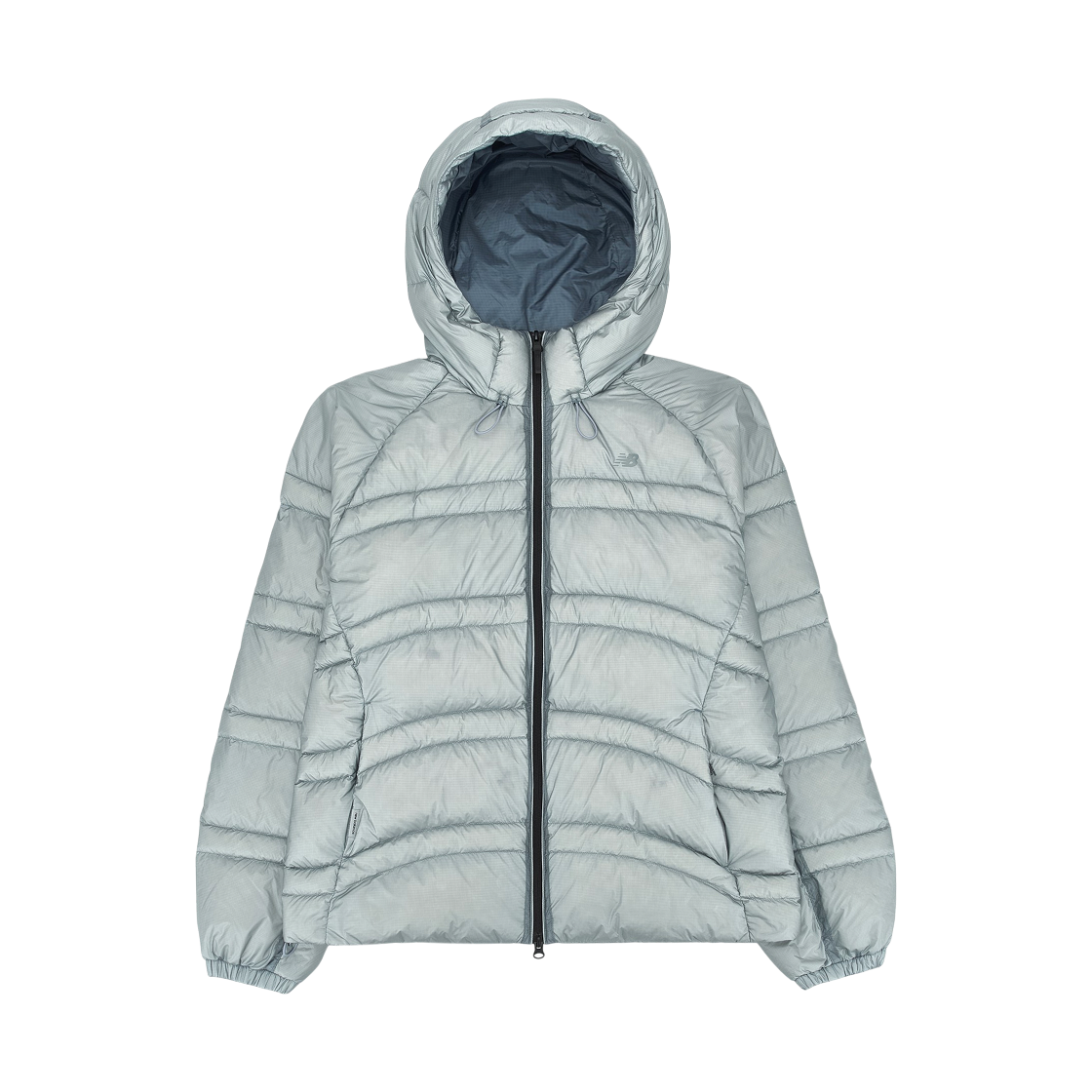 NBNPG41913-SL New Balance Flying 77 Superlight Hooded Goose Down Jacket Ash Blue