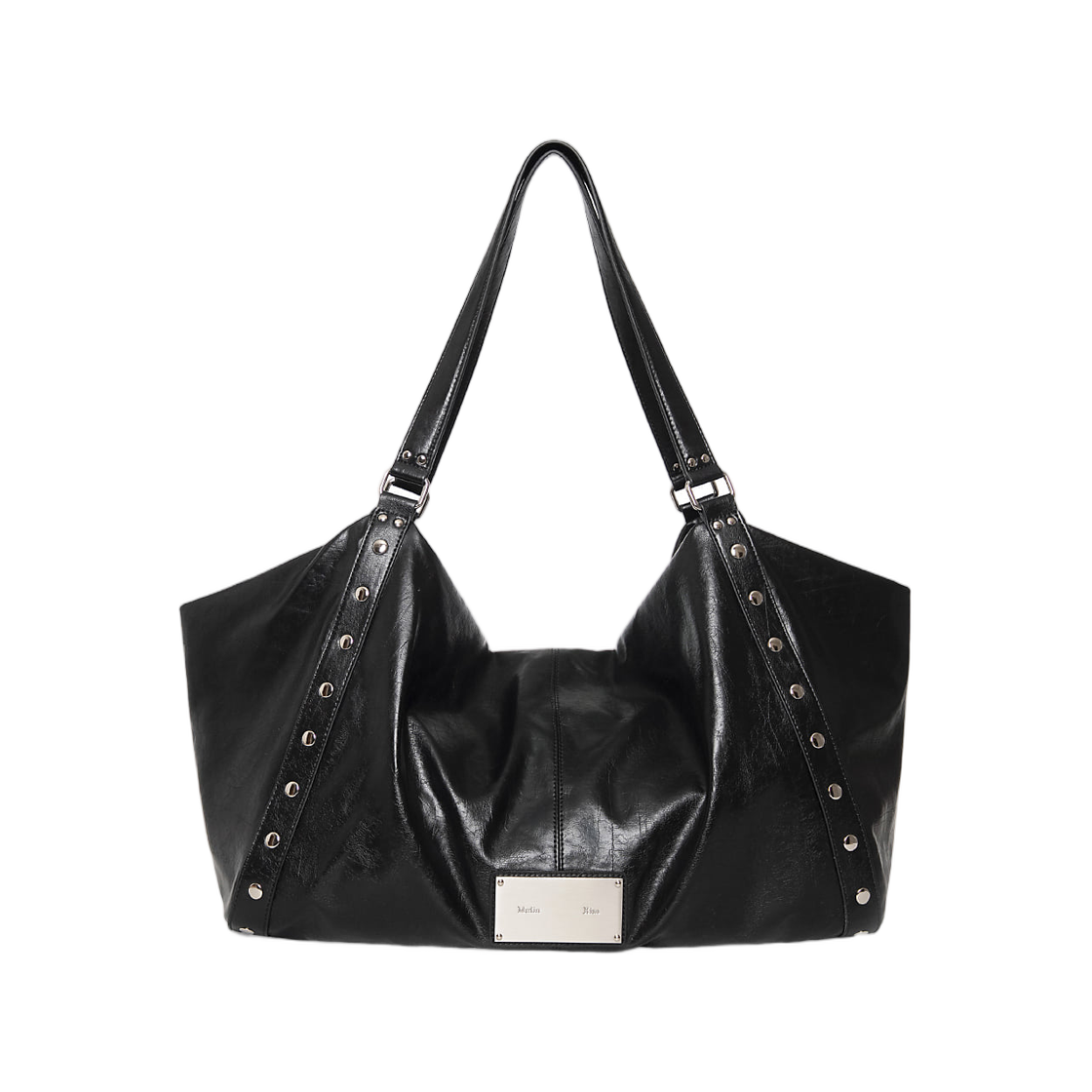 MK2677BG045MBB Matin Kim Edge Stud Big Bag In Black