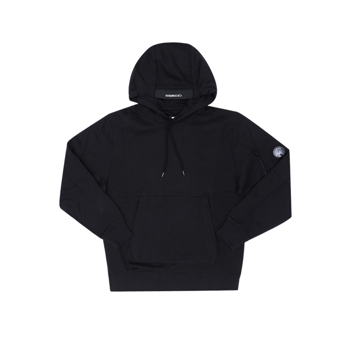 RCCMSS714M 005086W 999 [15% 쿠폰] C.P. Company Diagonal Raised Fleece Lens Hooded Sweatshirt Black - 26FW