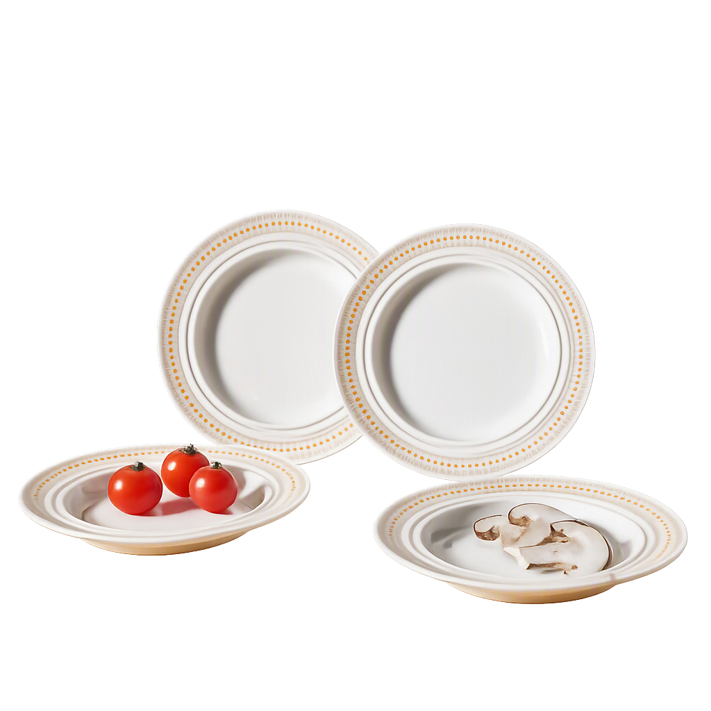 COR102 Corelle Coordinates Rosemont 7‑inch Plate 4‑Piece