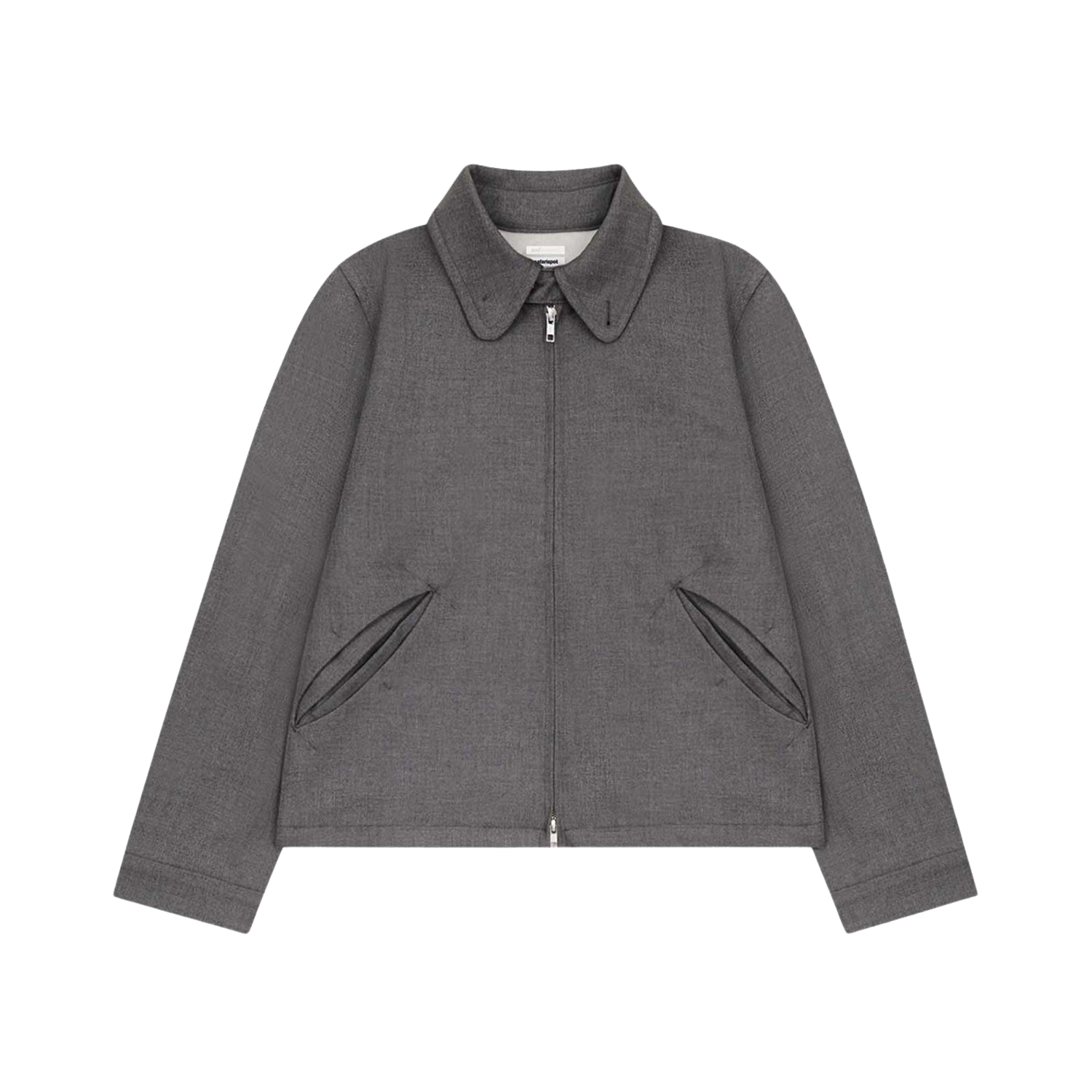 사파리스팟 헤링본 패디드 블루종 그레이(Safarispot Harringbone Padded Blouson Gray)