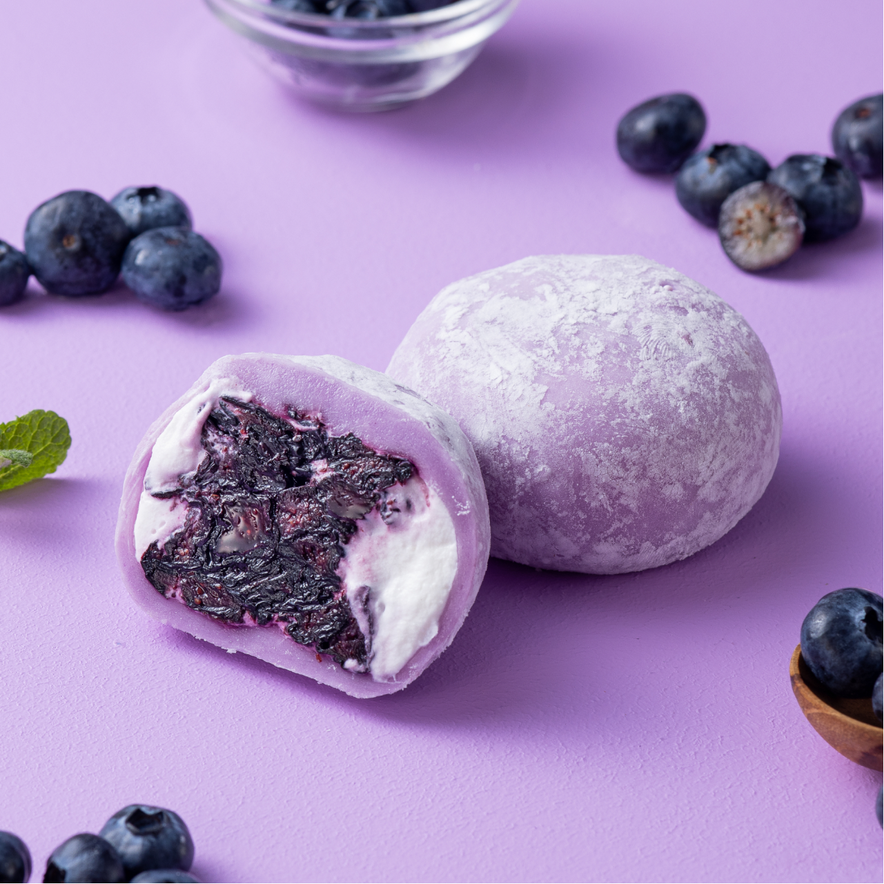 봄날엔 요거블루베리떡 (80g x 3ea)(Bomnal& Yogurt Blueberry Tteok (80g x 3ea)) - 4