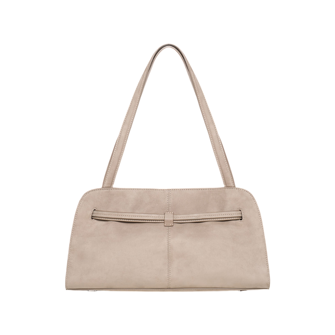 마뗑킴 드롭 테일 멜로우 숄더백 베이지(Matin Kim Drop Tail Mellow Shoulder Bag In Beige) - 3