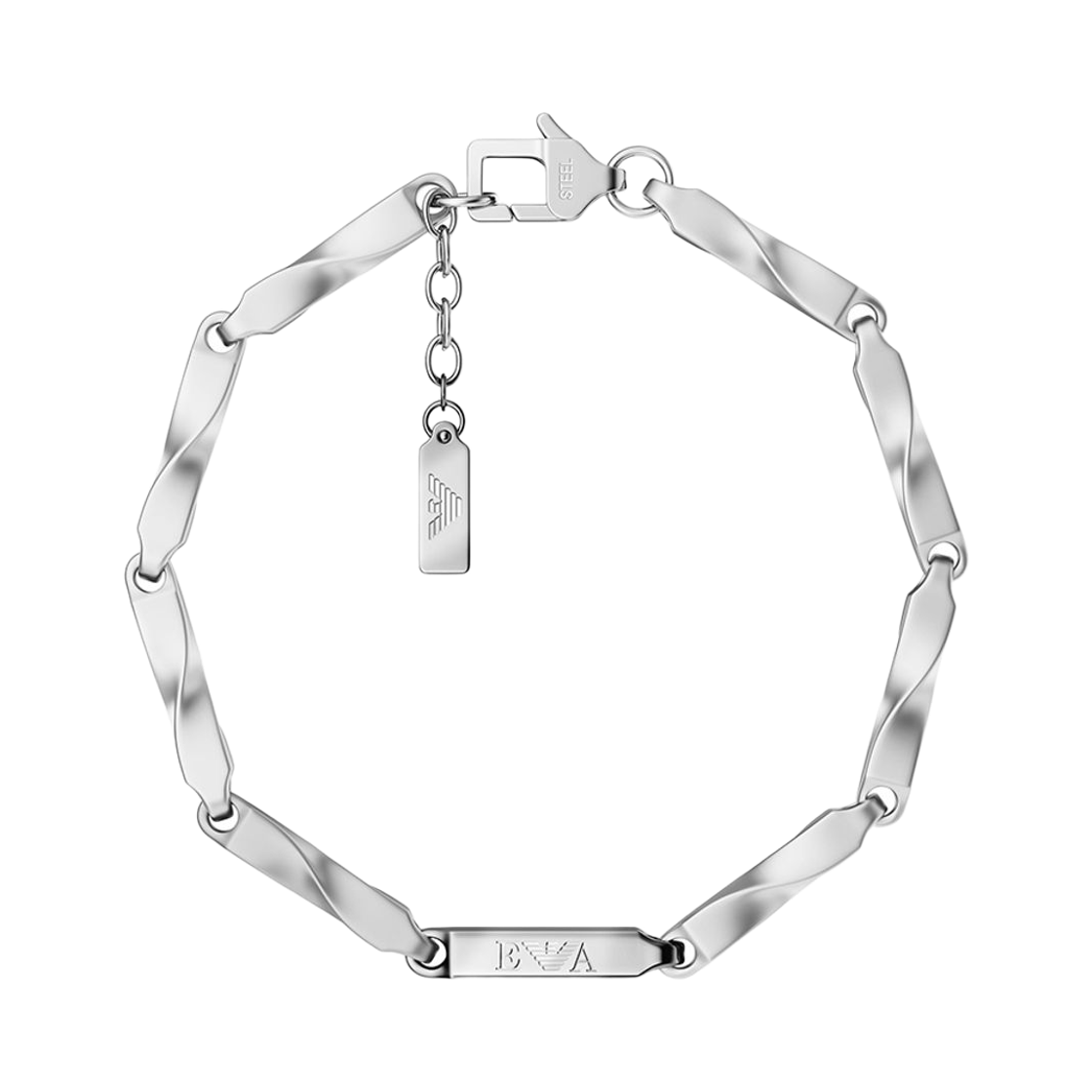 EGS3367040 Emporio Armani Iconic Trend Bracelet Silver