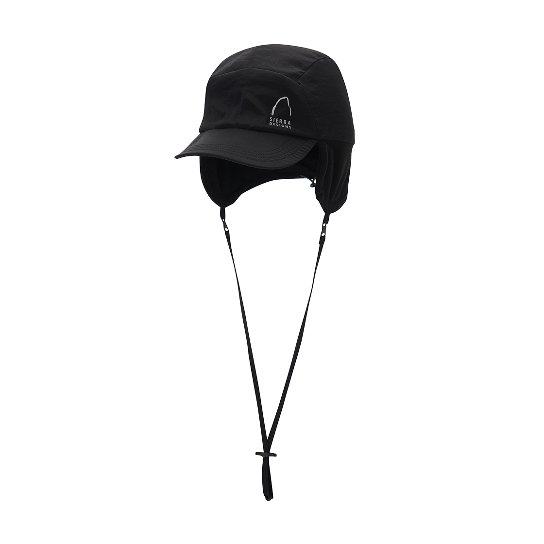 N6443SCPC3BLK SIERRA DESIGNS SAPPH Fleece Reversible Earmuff Cap Black