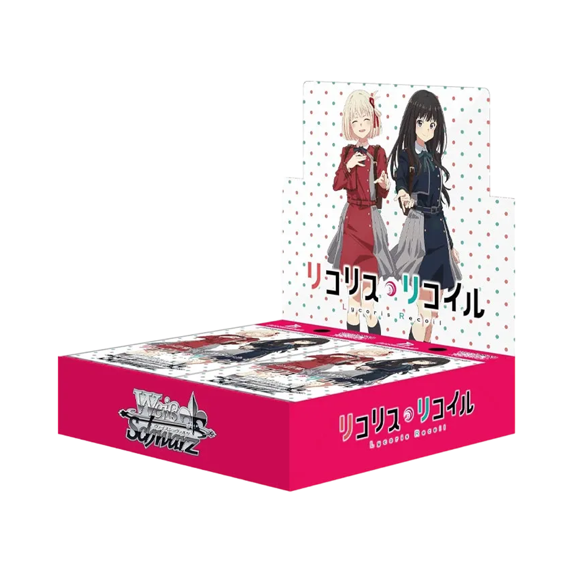 바이스 슈발츠 부스터 팩 리코리스 리코일 박스 (16팩/일어판)(Weiss Schwarz Booster Pack Lycoris Recoil Box (Pack of 16/Japanese Ver.))