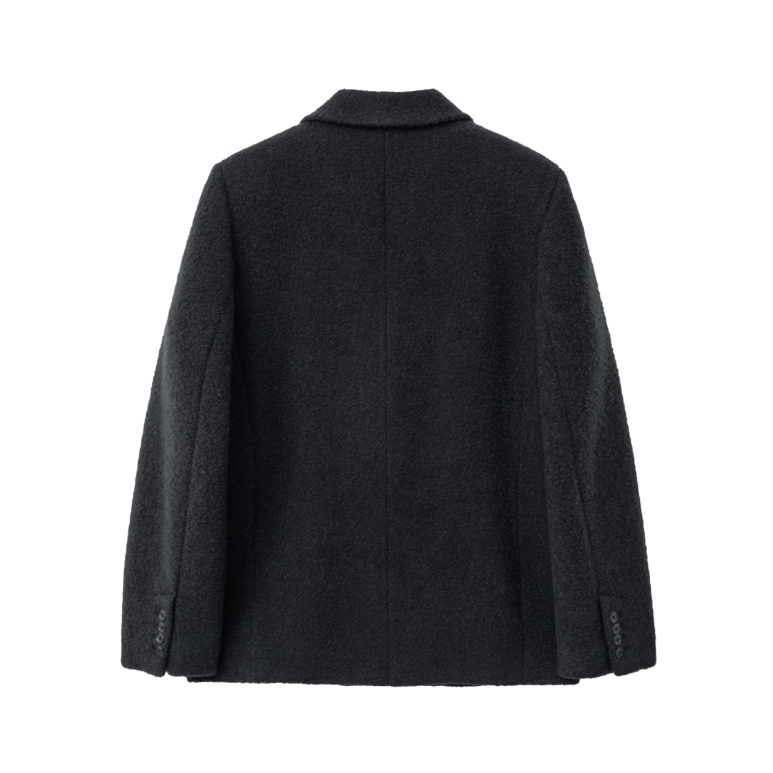 인사일런스우먼 부클 투웨이 자켓 차콜(INSILENCE WOMEN Boucle Two-Way Jacket CHARCOAL) - 2