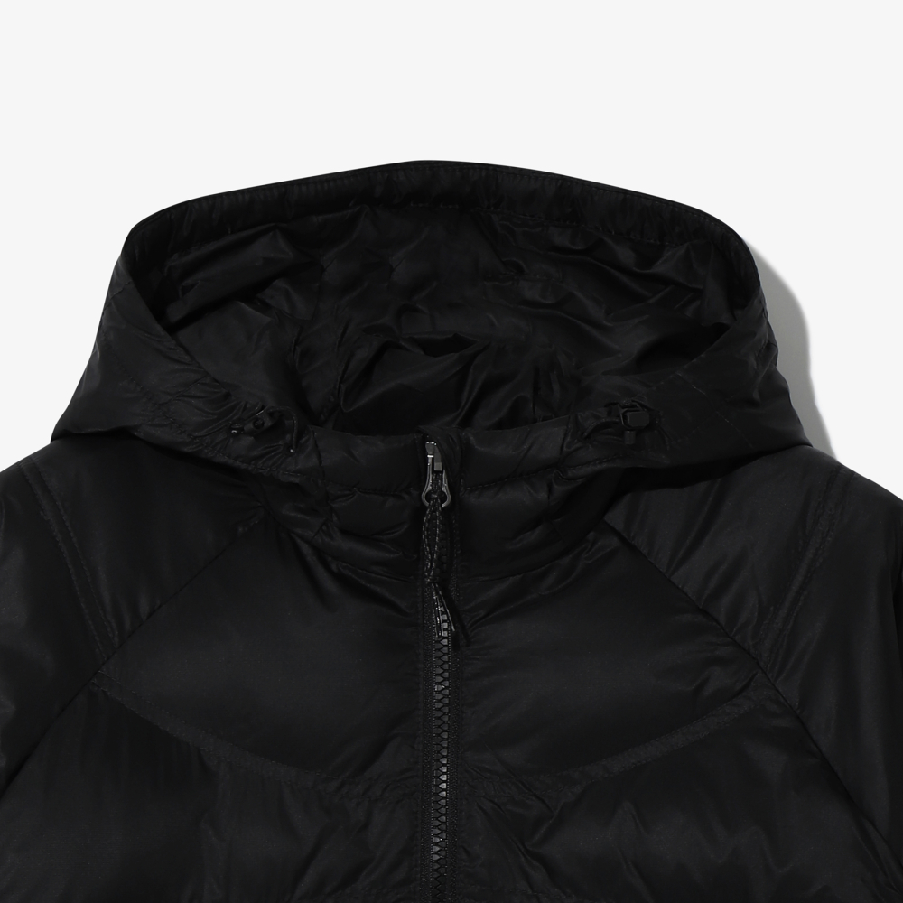 [5% 적립] 휠라 퀼팅 후드 패딩 블랙([5% 적립] FILA Quilted Hood Puffer Jacket Black) - 4